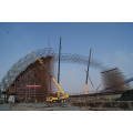 Space Frame Arch Coal Storage